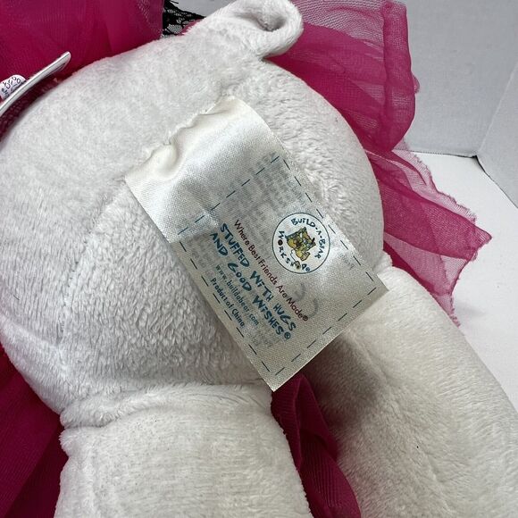 Hello Kitty Build A Bear Plush White With Bow Sanrio 17" Retired BAB - Picture 5 of 5